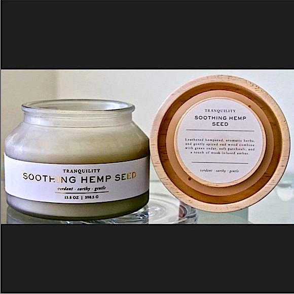 DW HOME CANDLE SOOTHING PATCHOULI MUSK LEATHERED CEDAR AMBER NEW 13.77 GENTLE - Picture 4 of 5